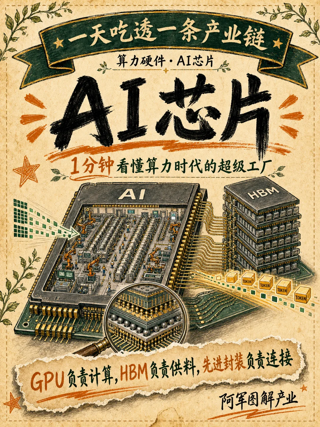 AI 芯片产业链图解封面