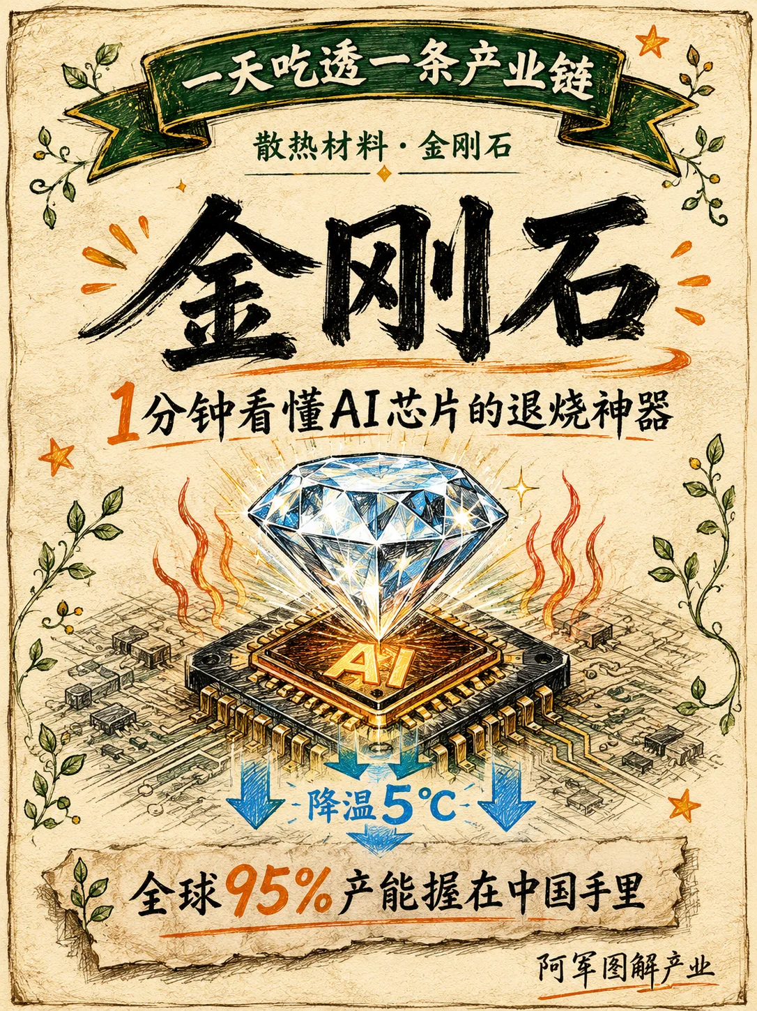 金刚石产业链图解封面