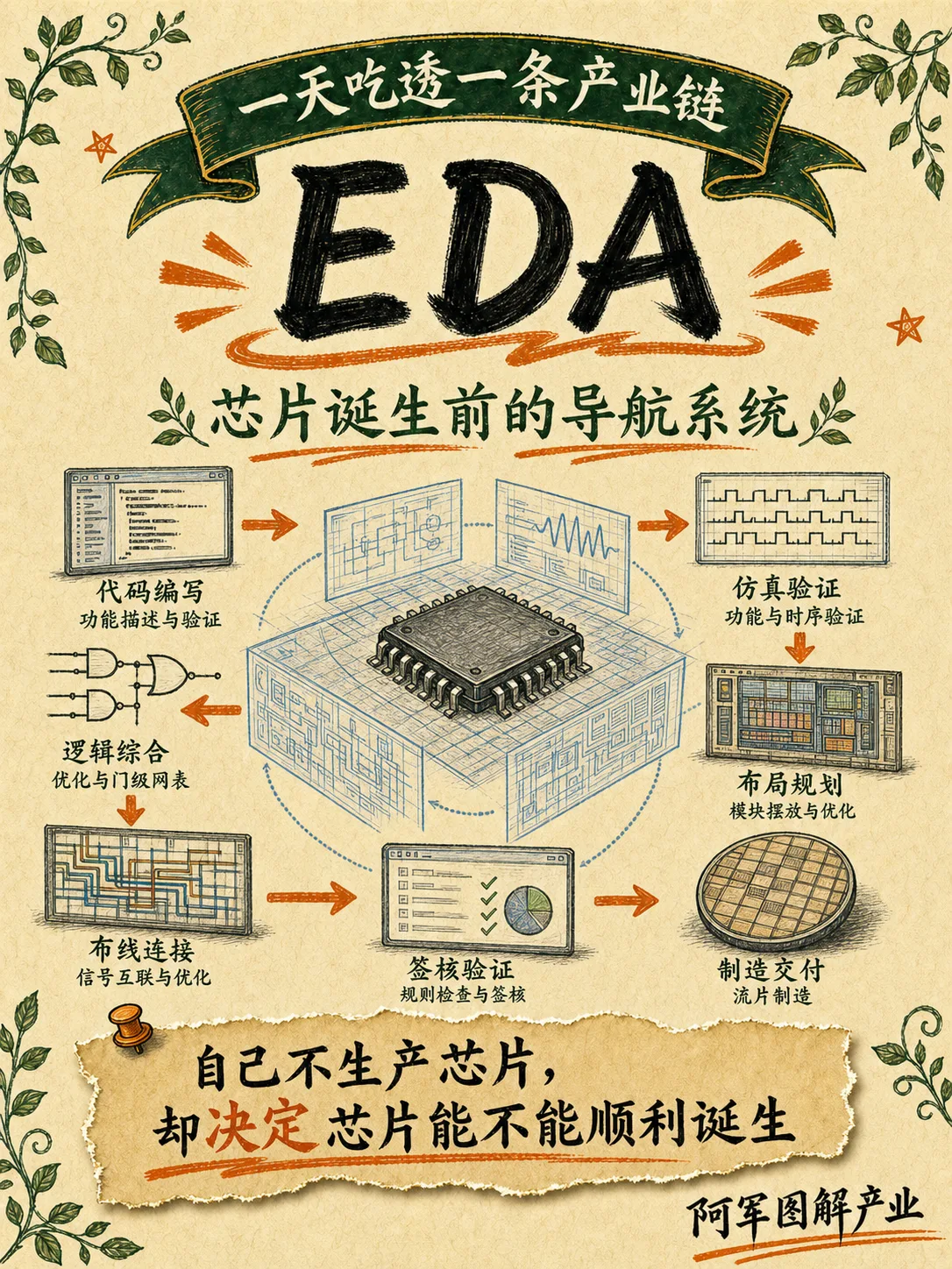 EDA 设计工具产业链图解封面