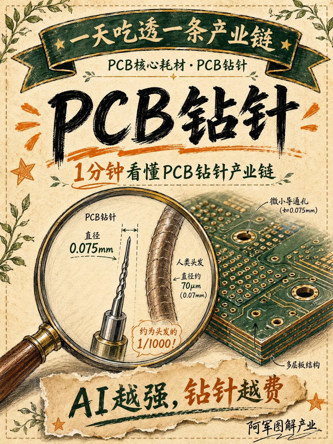 PCB 钻针产业链图解封面